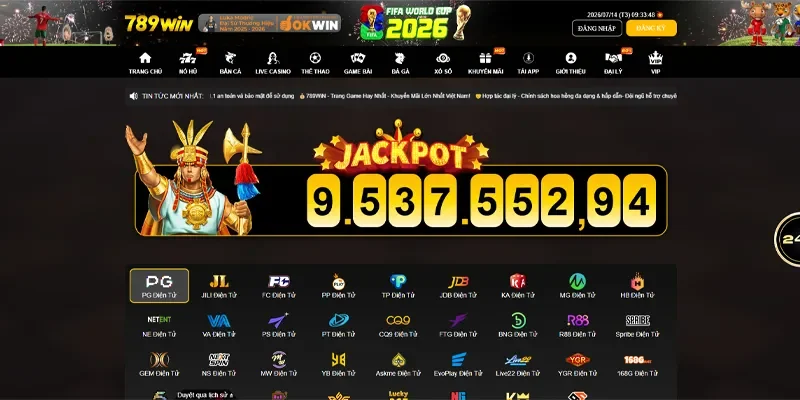 Nổ hũ 789win hợp tác với nhà cung cấp game hot nhất thị trường