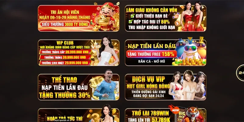 Sự kiện tri ân dành tặng người chơi 789WIN